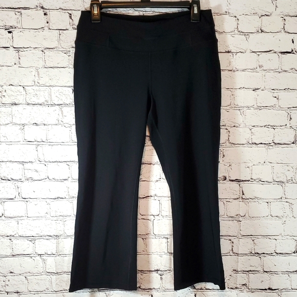 Calvin Klein Pants - Calvin Klein Performance Black Cropped Pants Quick Dry Size M EUC